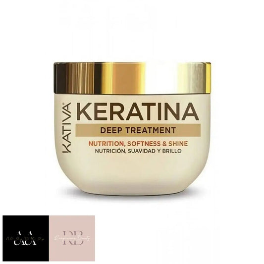 Keratina Kativa Deep Hair Treatment 300Ml Nutrition Softness And Shine