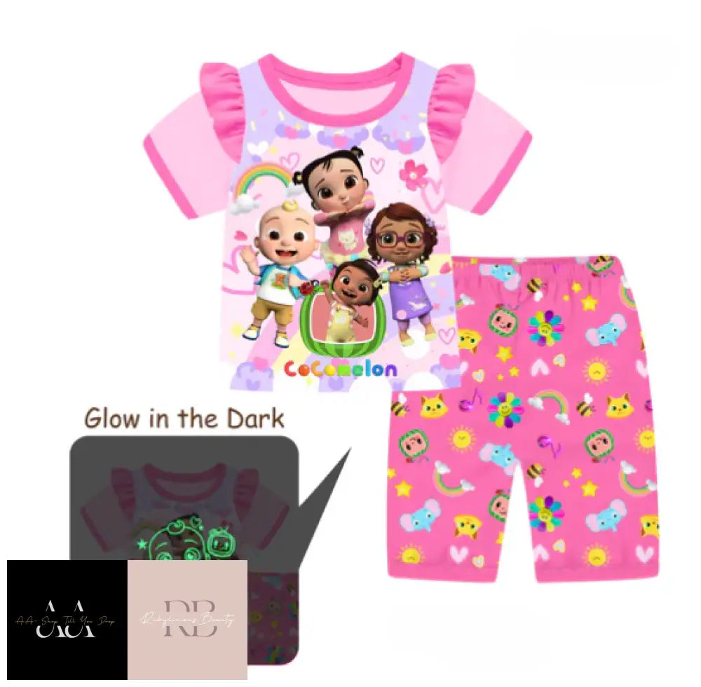 Kids Cocomelon Pyjamas - Sizes