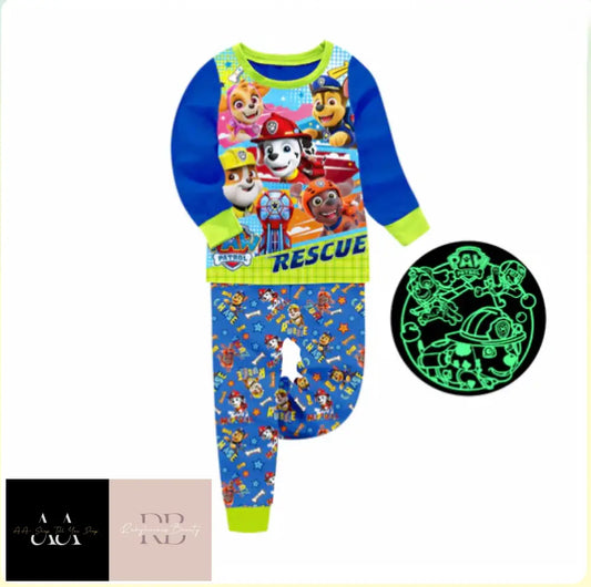 Kids Paw Patrol Pyjamas - Sizes