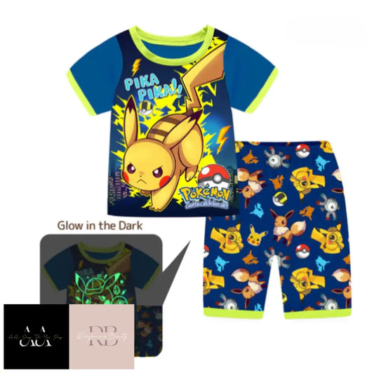 Kids Pokemon Pyjamas - Sizes