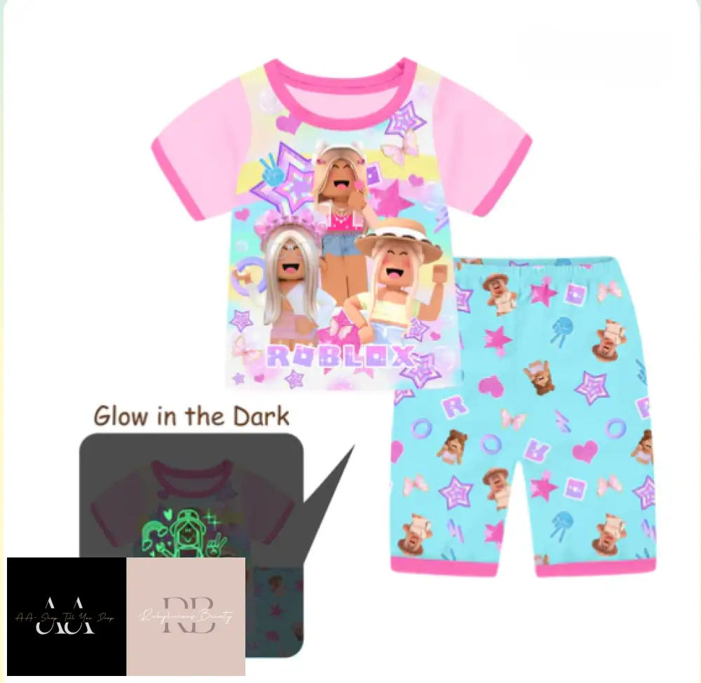 Kids Roblox Pyjamas - Sizes