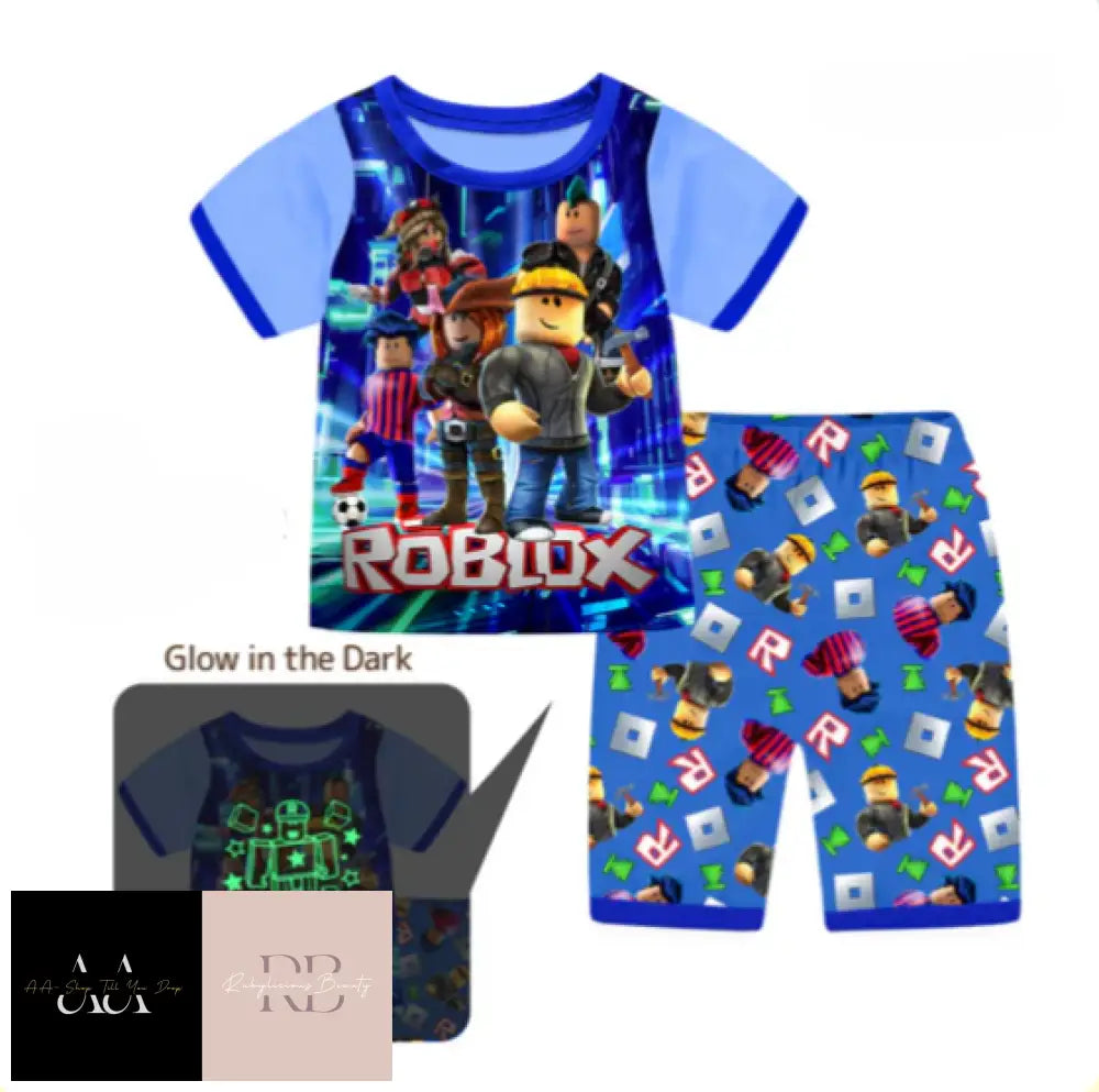 Kids Roblox Pyjamas - Sizes