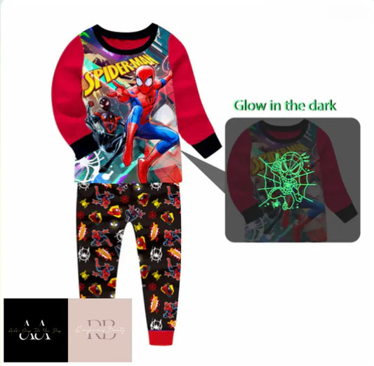 Kids Spiderman Pyjamas - Sizes