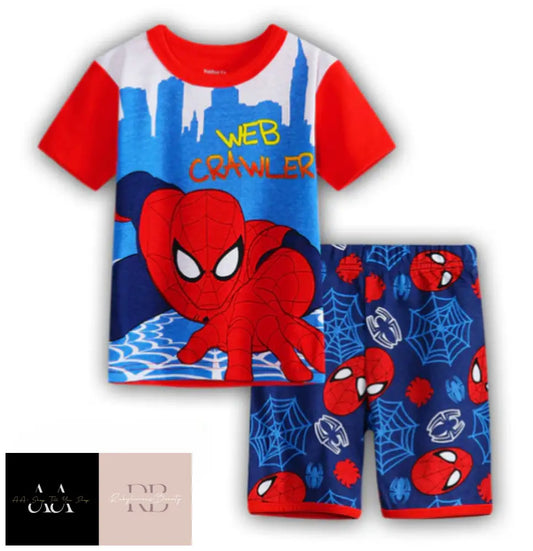 Kids Spiderman Pyjamas - Sizes