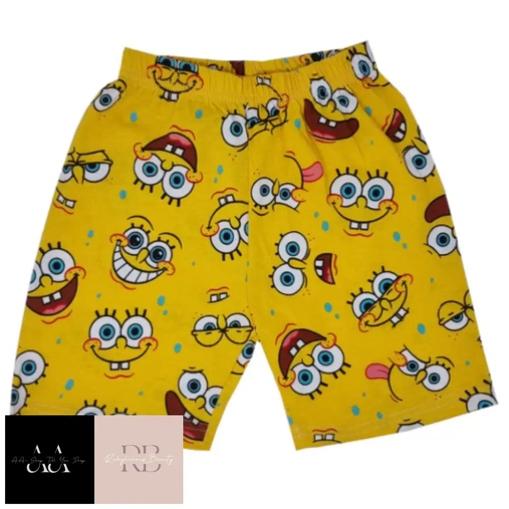 Kids Spongebob Pyjamas - Sizes