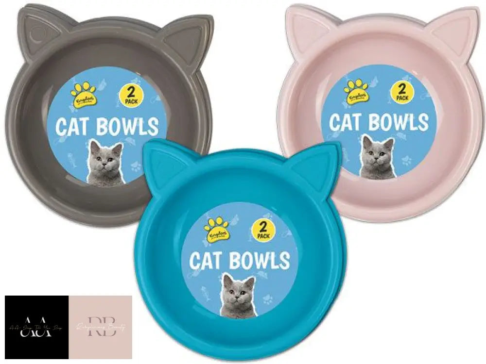 Kingdom 2 Pack Cat Bowls