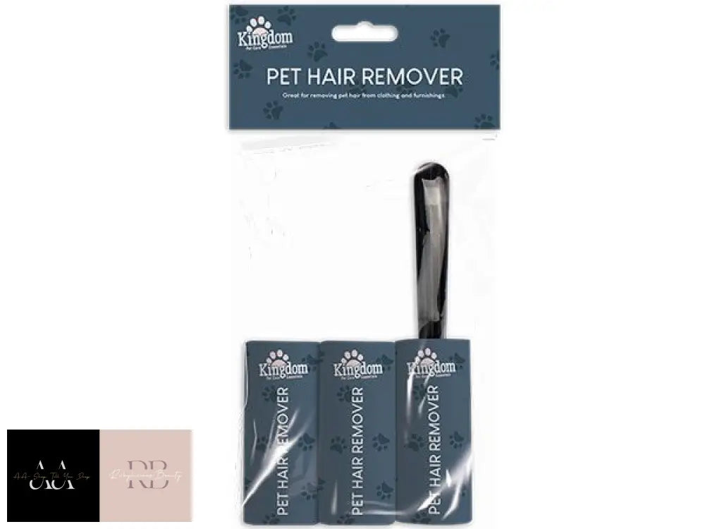 Kingdom Pet Hair Roller And 3 Rolls