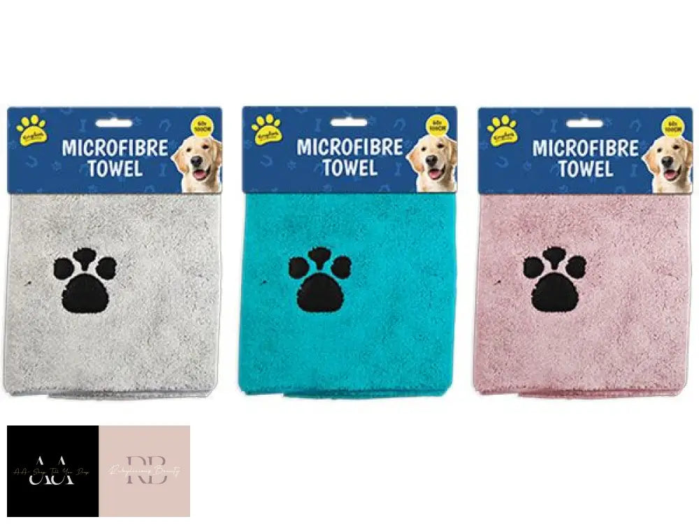 Kingdom Pet Microfibre Towel Assorted Picked At Random