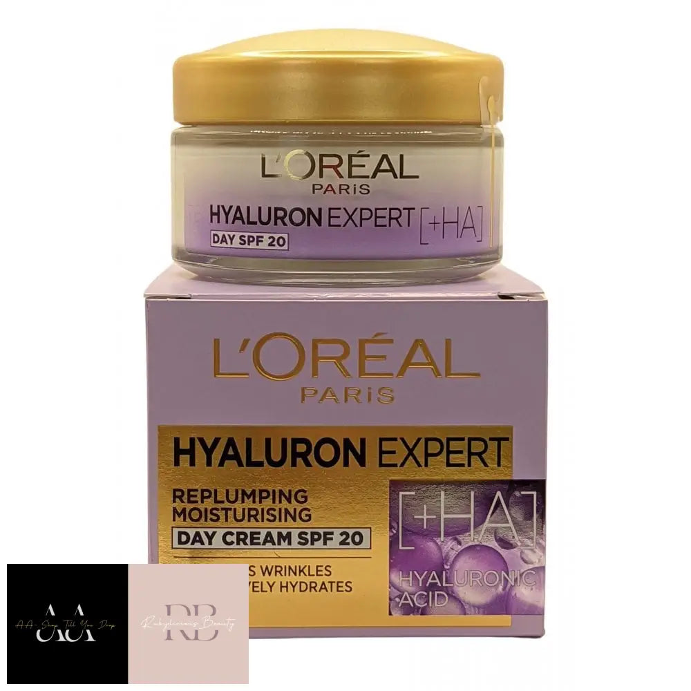 L Oreal Hyaluron Expert Day Cream 50Ml Spf20 Replumping Moisturising