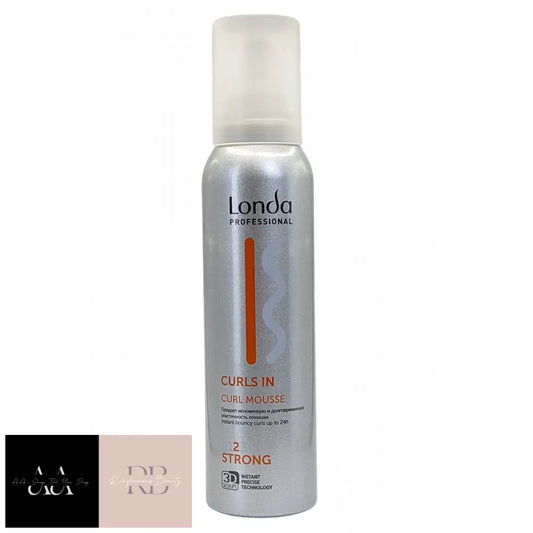Londa Curls In Curl Hair Mousse 150Ml #2 Strong