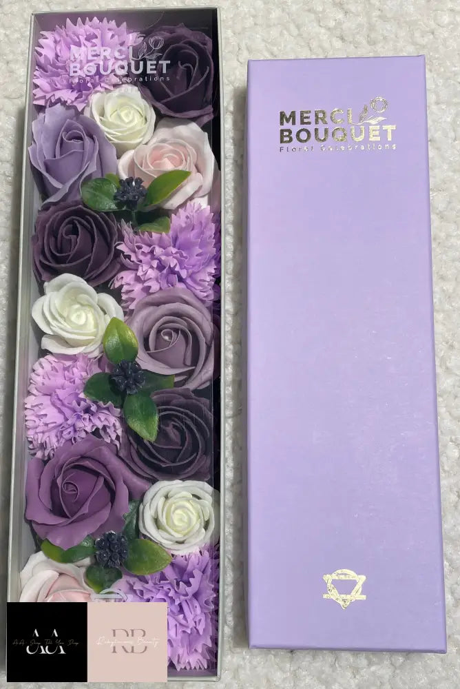 Long Box - Lavender Rose & Carnation