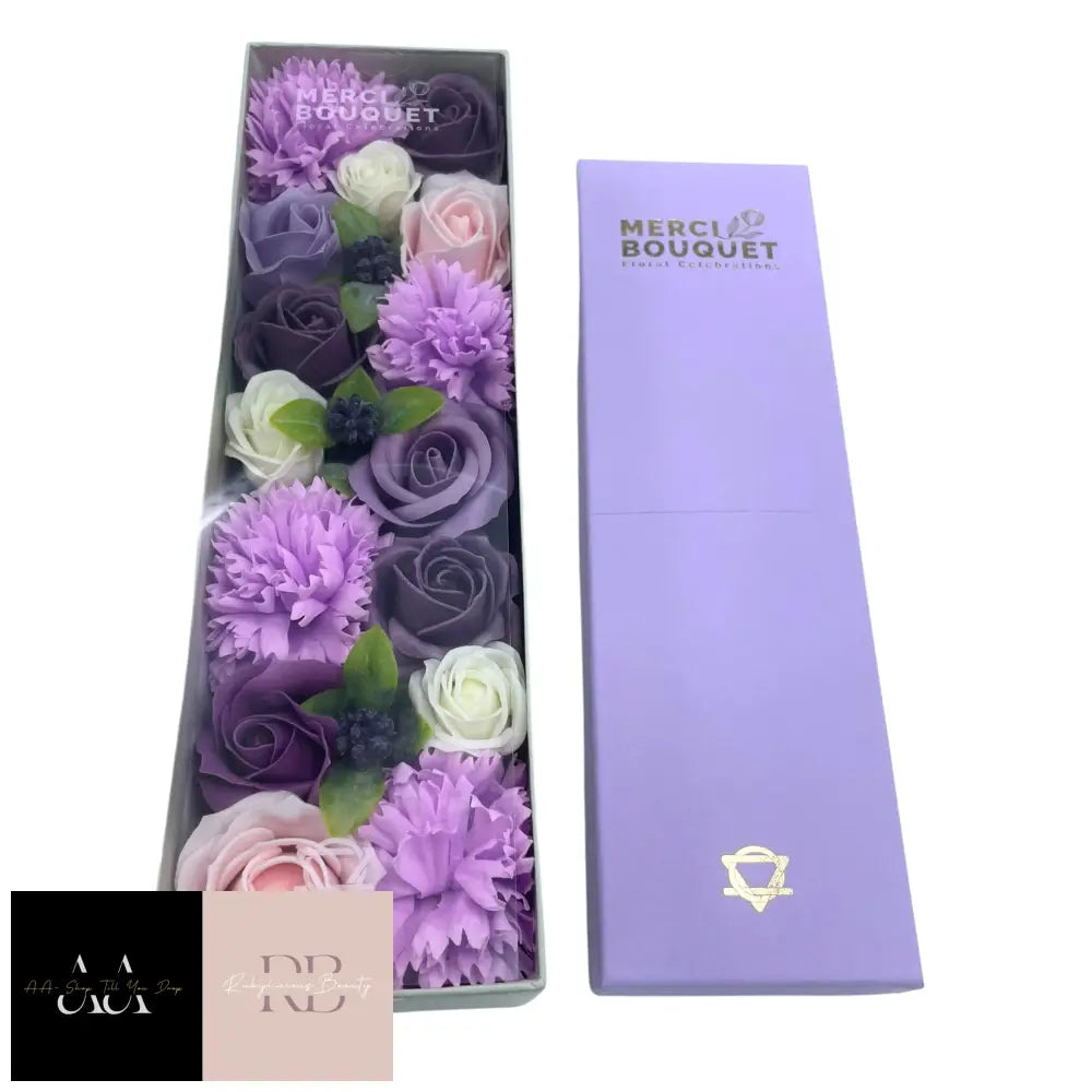 Long Box - Lavender Rose & Carnation