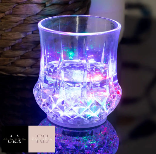 Luminous Colour Changing Plastic Tumbler - 8Cm X 9Cm