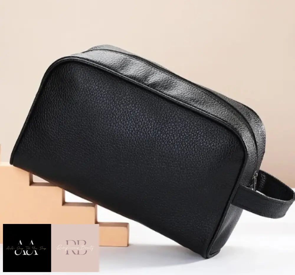 Make Up / Cosmetic Wash Bag - Black