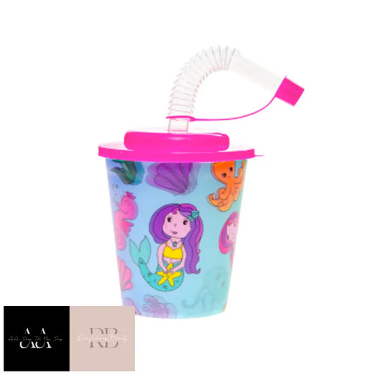 Mermaid Super 3D Beaker + Lid