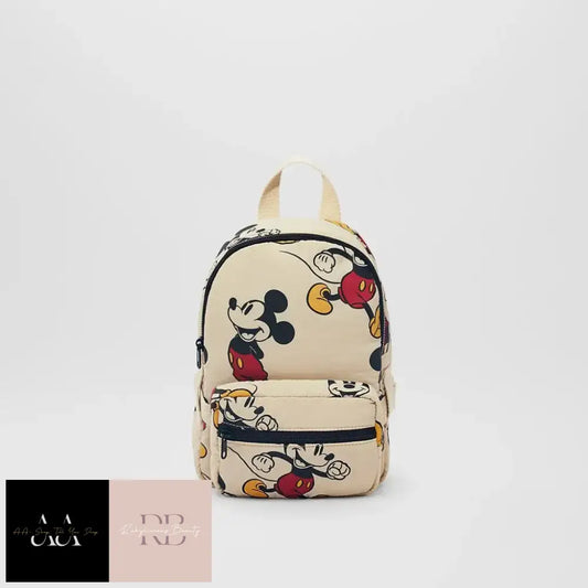 Mickey Mouse Pattern Children’s School Bag