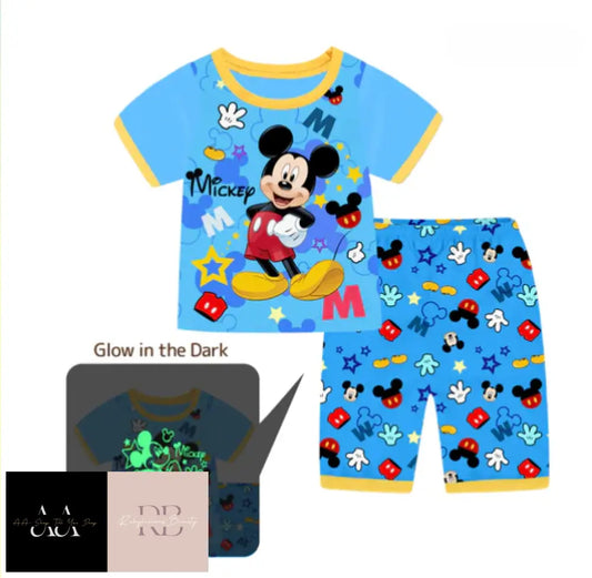 Mickey Mouse Pyjamas - Sizes