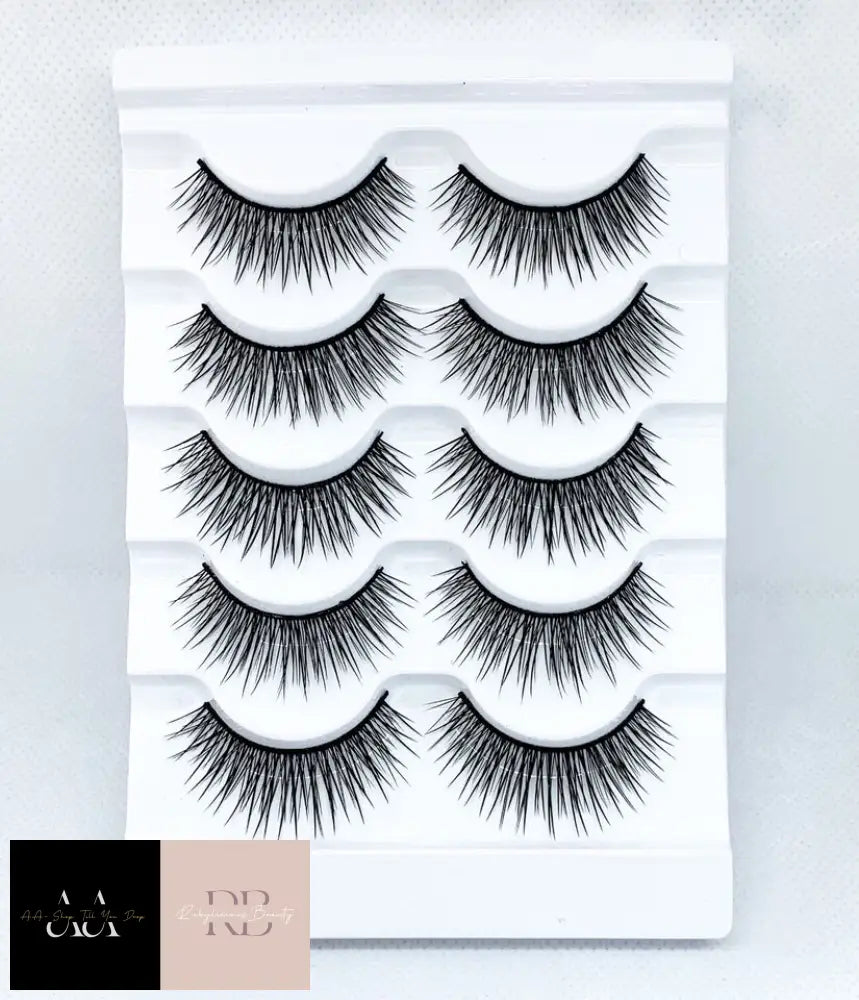 Mink Russian Strip Eyelashes - Choice Of Volume