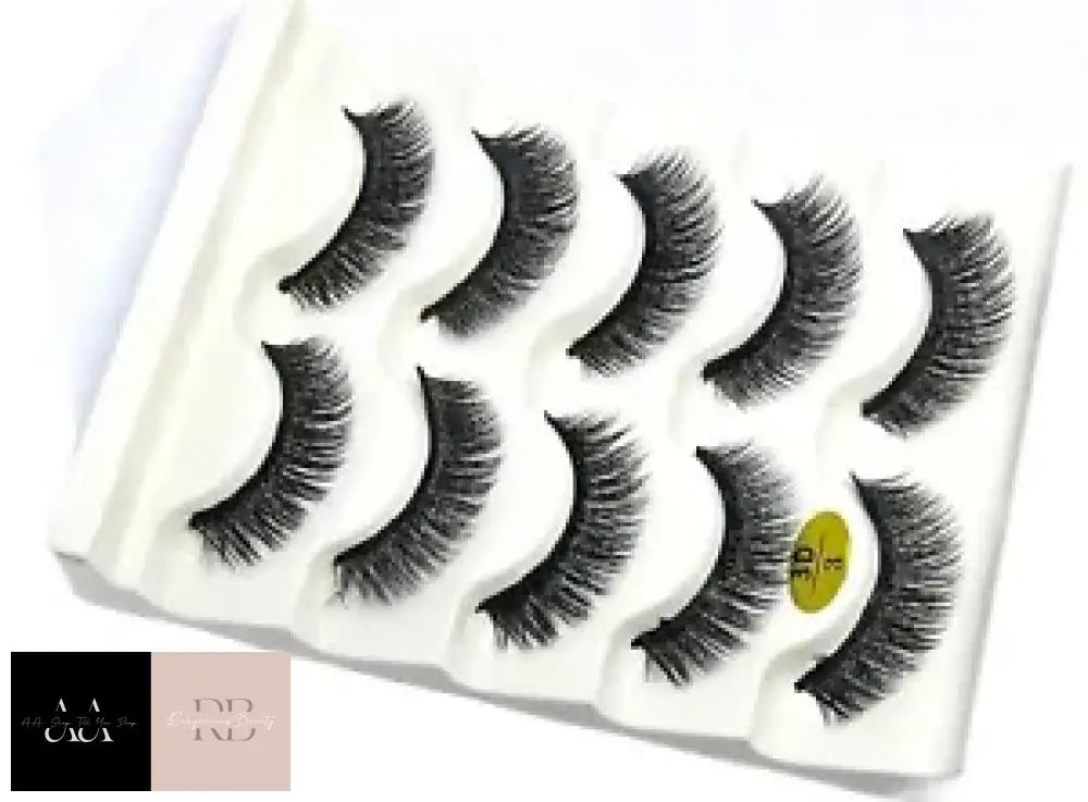 Mink Russian Strip Eyelashes - Choice Of Volume