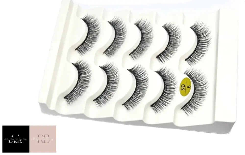 Mink Russian Strip Eyelashes - Choice Of Volume