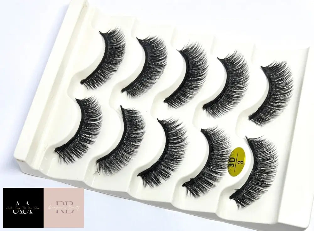 Mink Russian Strip Eyelashes - Choice Of Volume