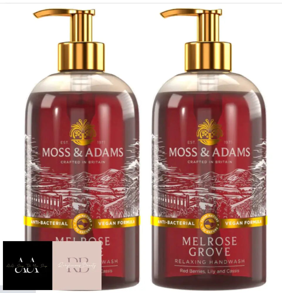 Moss & Adams Relaxing Handwash Anti-Bac Melrose Grove Vegan 500Ml