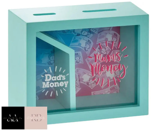 Mums Money & Dads Savings Box - 20 X 16 7Cm