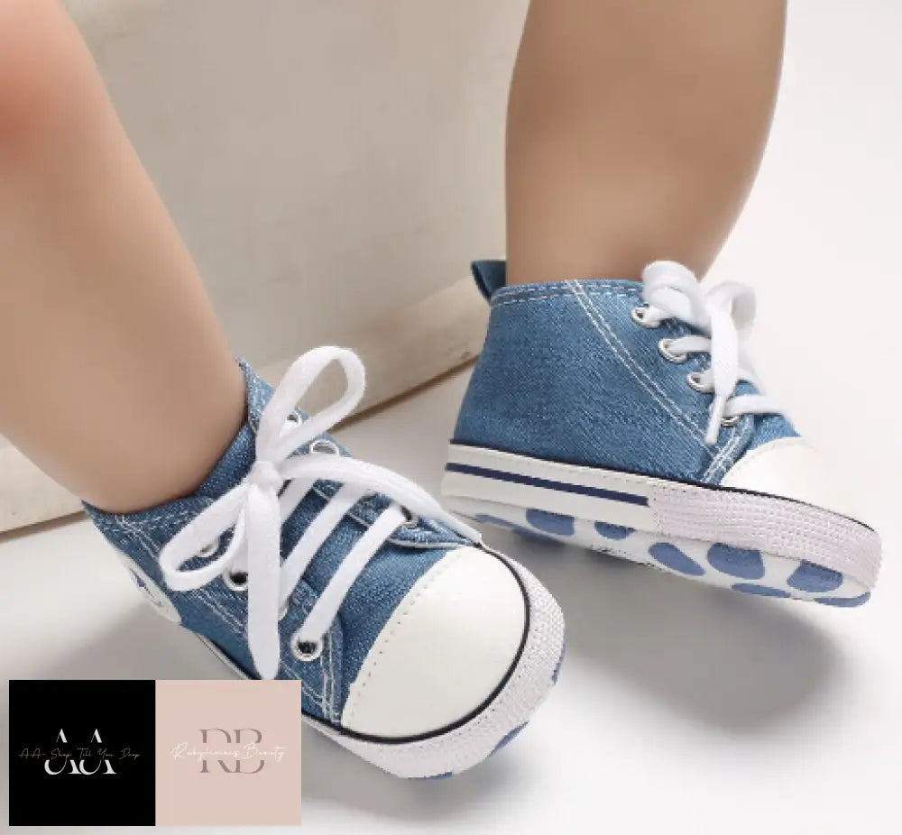 Newborn Baby Boy Girl Pram Shoes Infant Sneakers