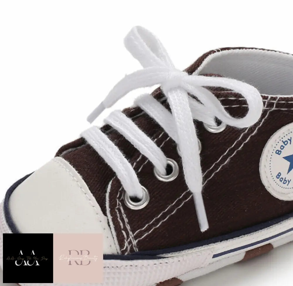 Newborn Baby Boy Girl Pram Shoes Infant Sneakers