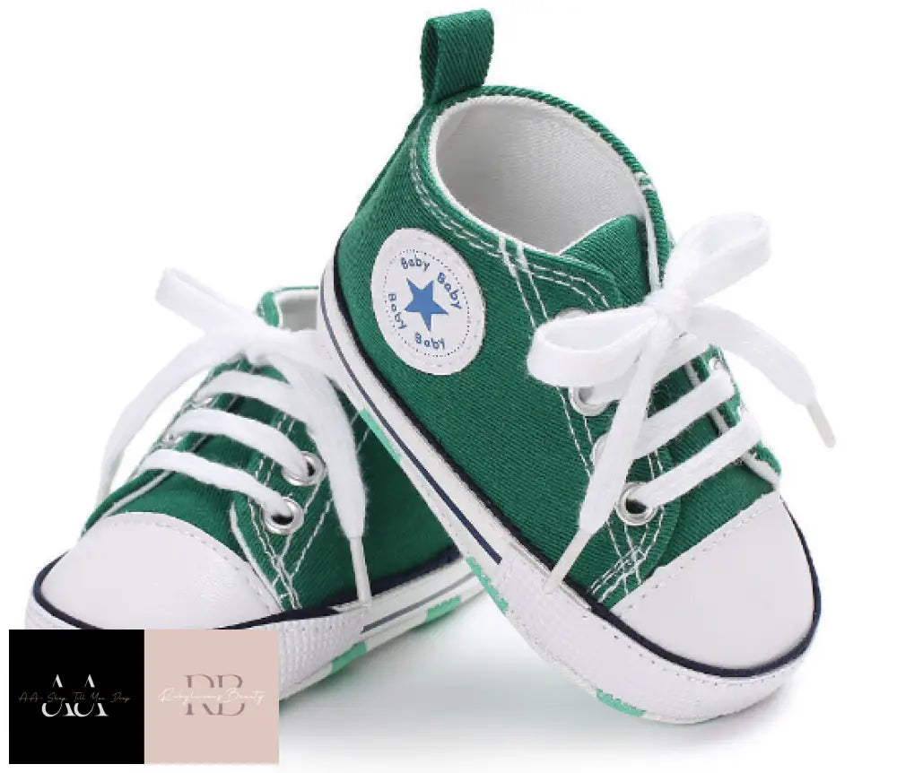 Newborn Baby Boy Girl Pram Shoes Infant Sneakers