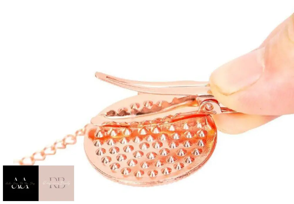 Newborn Baby Pacifier Rose Gold Bling Infant Soother Dummy Silicone