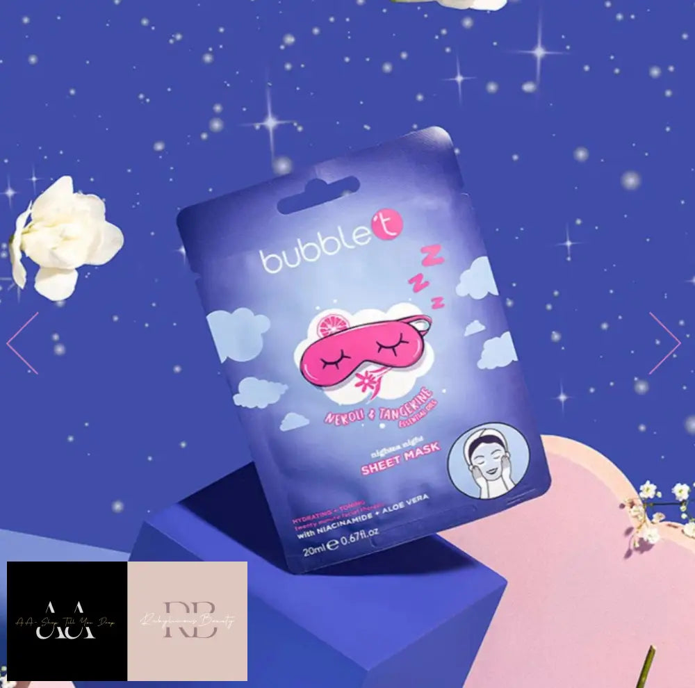 Nightea Night - Neroli & Tangerine Hydrating Sheet Mask (20Ml)