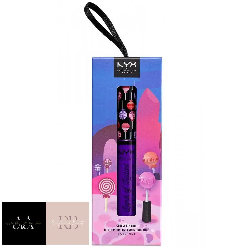 Nyx Land Of Lollies Glossy Lip Tint 8Ml Grape Jelly Lollto02