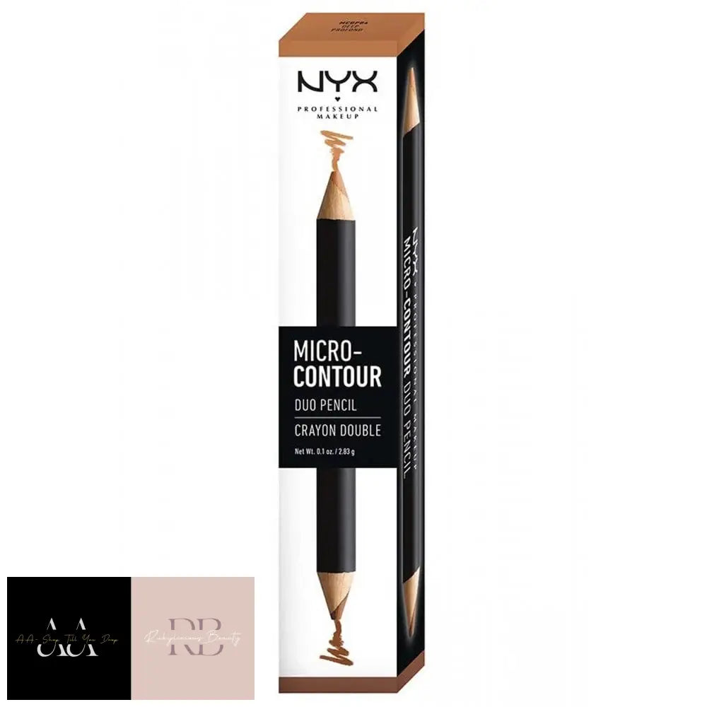 Nyx Micro Contour Duo Lip And Eye Pencil 2.83G Deep 04