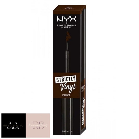 Nyx Strictly Vinyl Liquid Eyeliner 2Ml Chrone 03