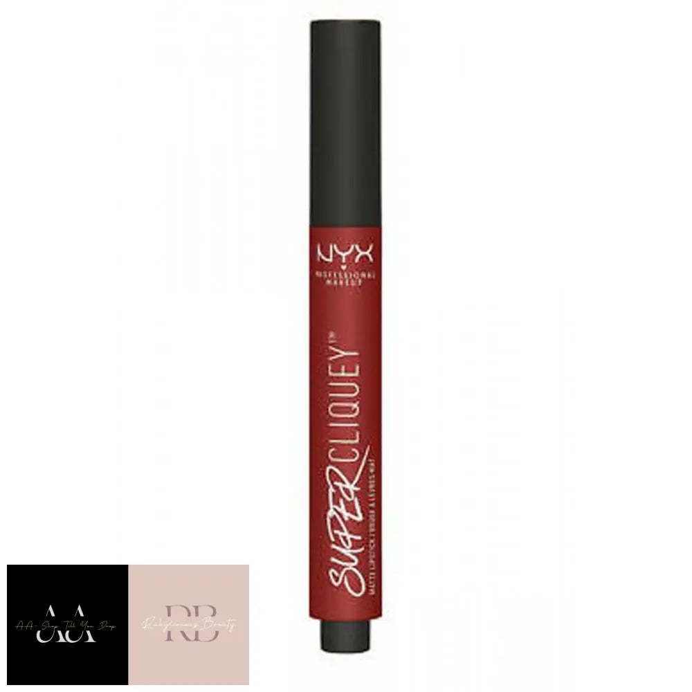 Nyx Super Cliquey Satin Matte Lipstick 1.5G Risk Taker