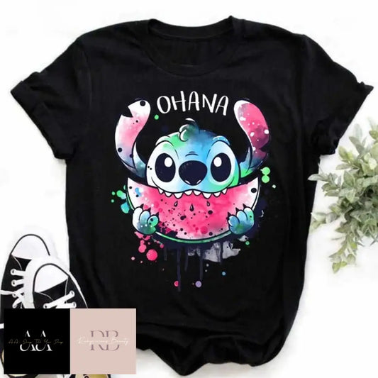 Ohana Stitch - T-Shirt Women