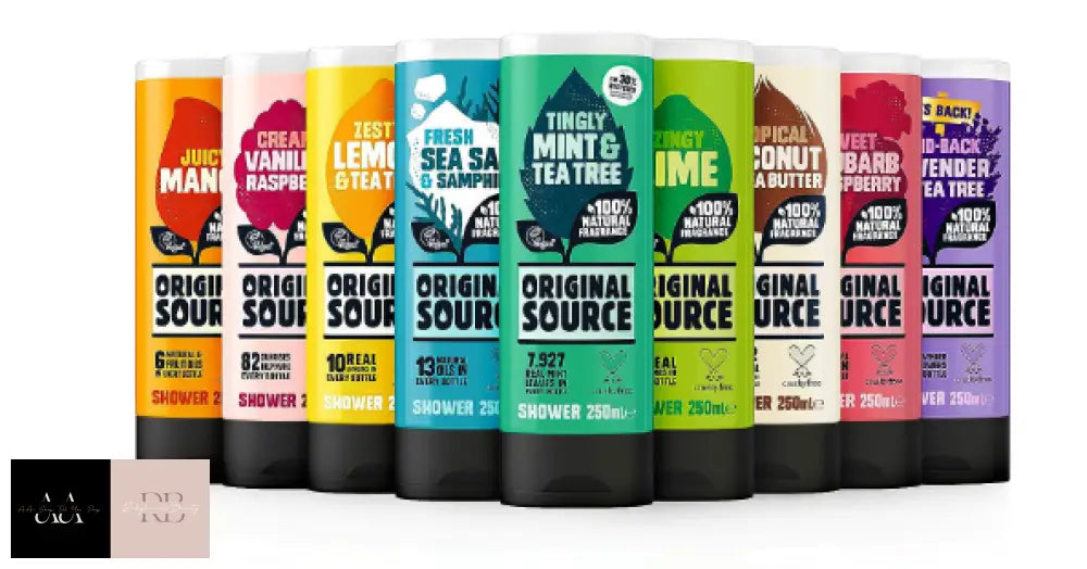 Original Source Vegan Shower Gel With 100% Natural Fragrance 250Ml 6 Pack