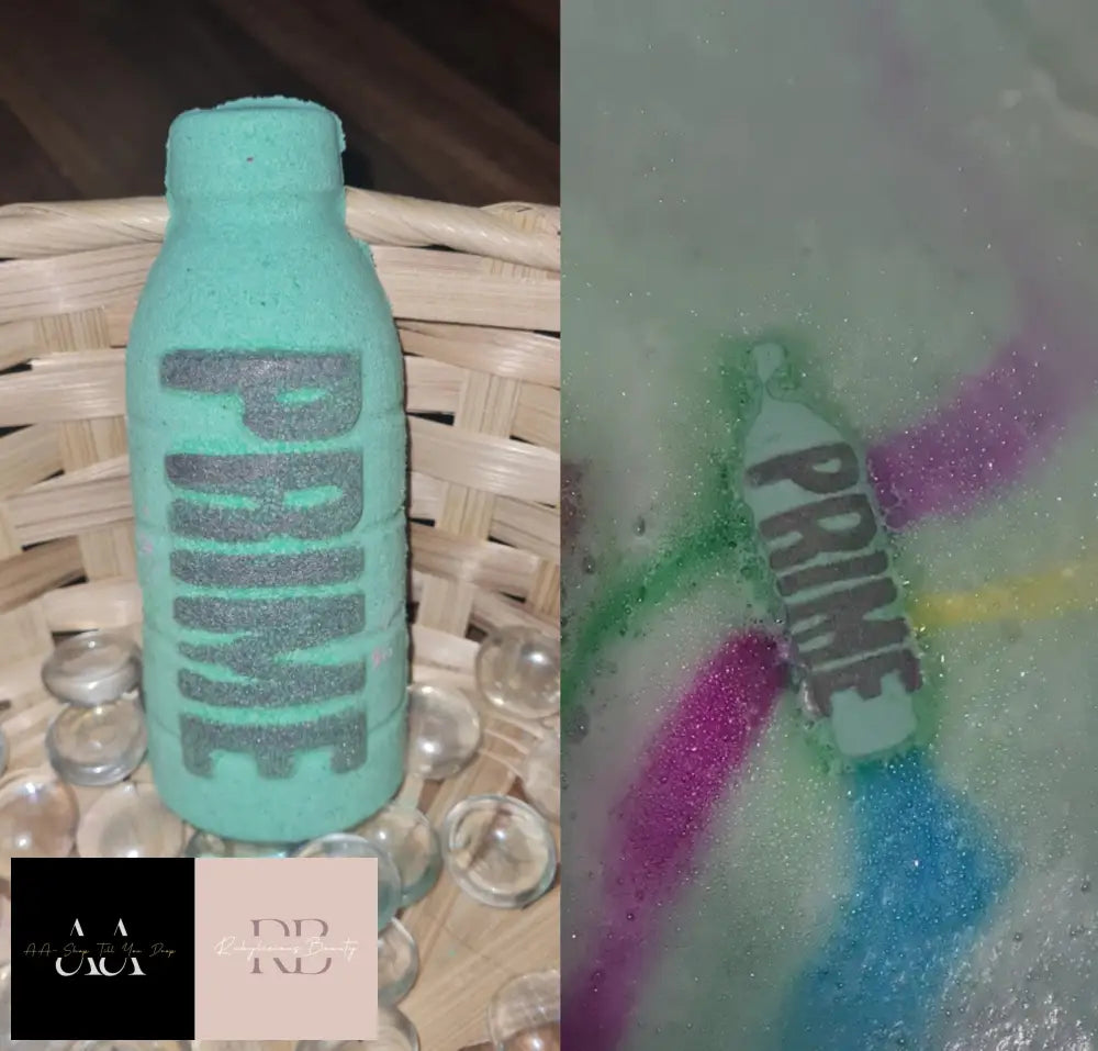 P Bottle Bath Bomb Green