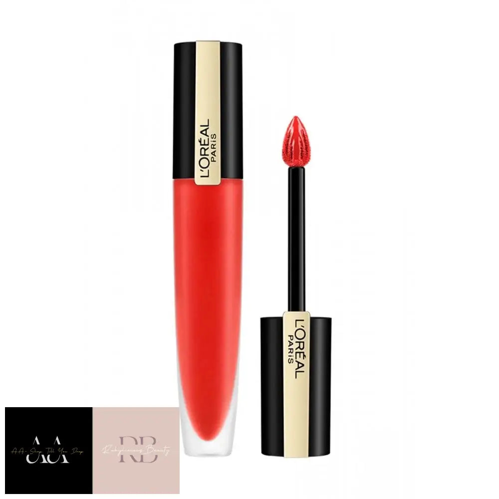 Paris Rouge Signature Matte Liquid Lipstick 7Ml I Dont #113 (Red)