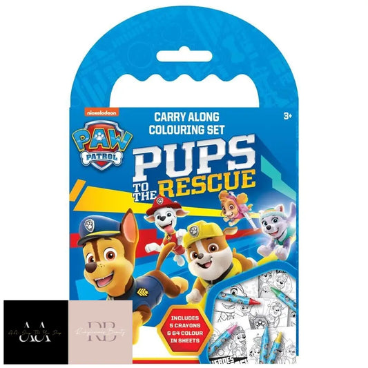 Paw Patrol Carry Along Colouring Set