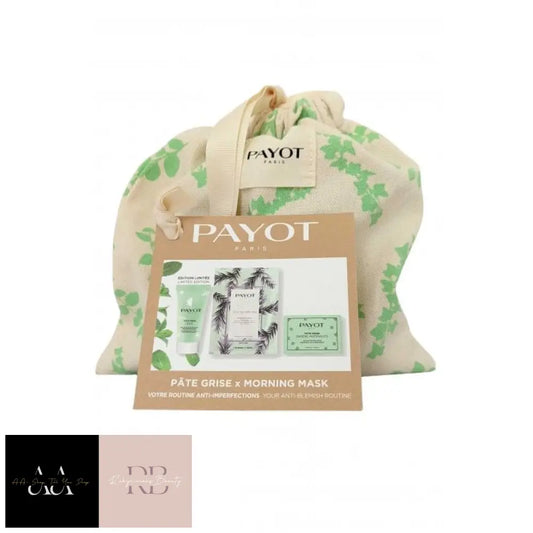 Payot Pate Grise Anti Blemish Routine - Day Face Gel 30Ml Morning Mask And Bag