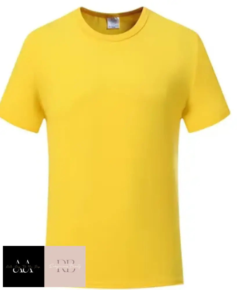 Plain Yellow T-Shirt