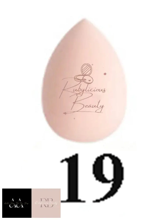 Pre Order - Rubyliciousbeauty Beauty Egg Cosmetic Blender With Tub Case