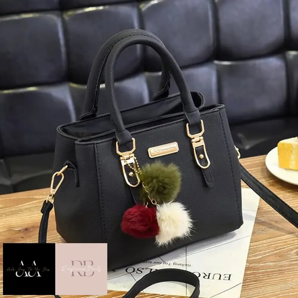 Pu Leather Ladies Handbag - Choice Of Colour