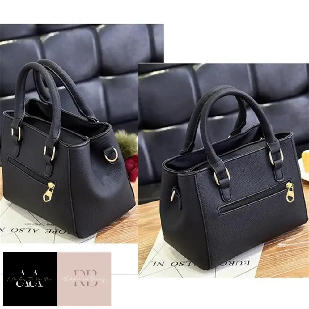 Pu Leather Ladies Handbag - Choice Of Colour