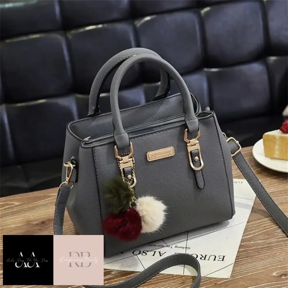 Pu Leather Ladies Handbag - Choice Of Colour