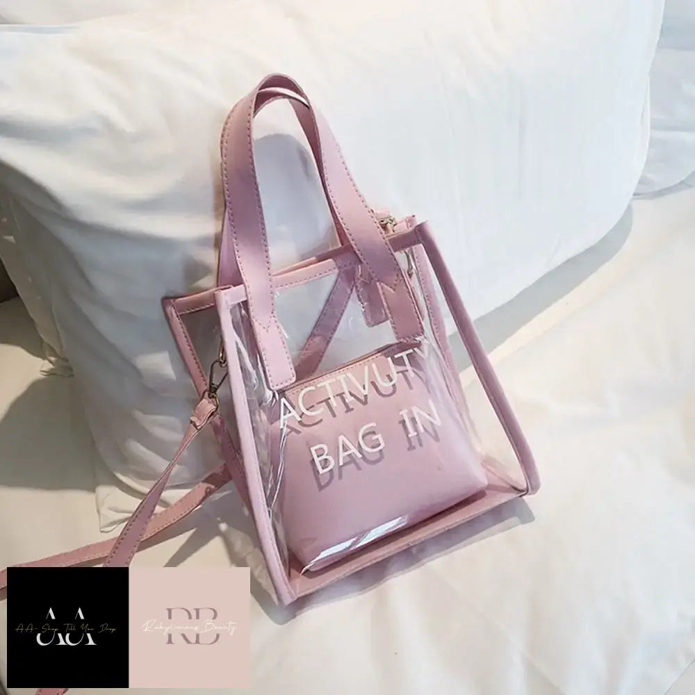 Pvc Jelly Bag - Activuty In Pink