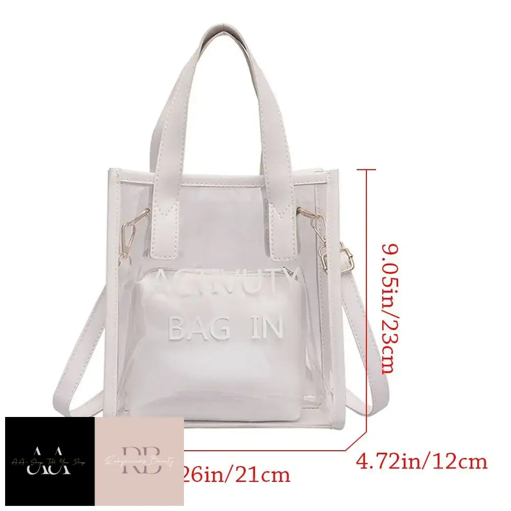 Pvc Jelly Bag - Activuty In White