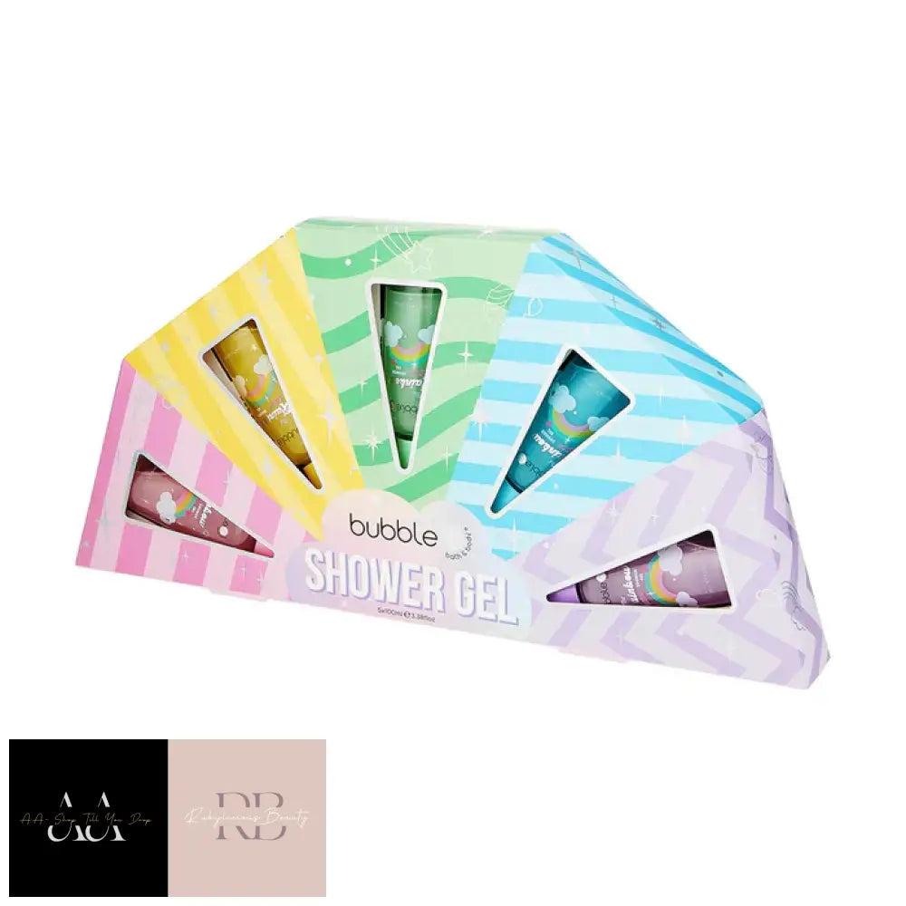 Rainbow Shower Gel Gift Set (5 X 100Ml)